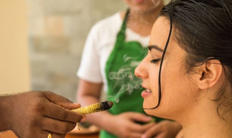 DHOOMAPANA (MEDICATED SMOKE THERAPY)